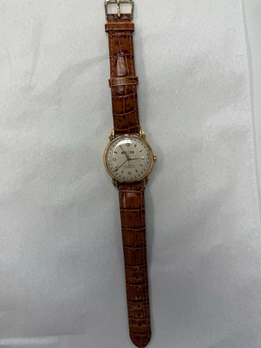 Movado 18k yellow